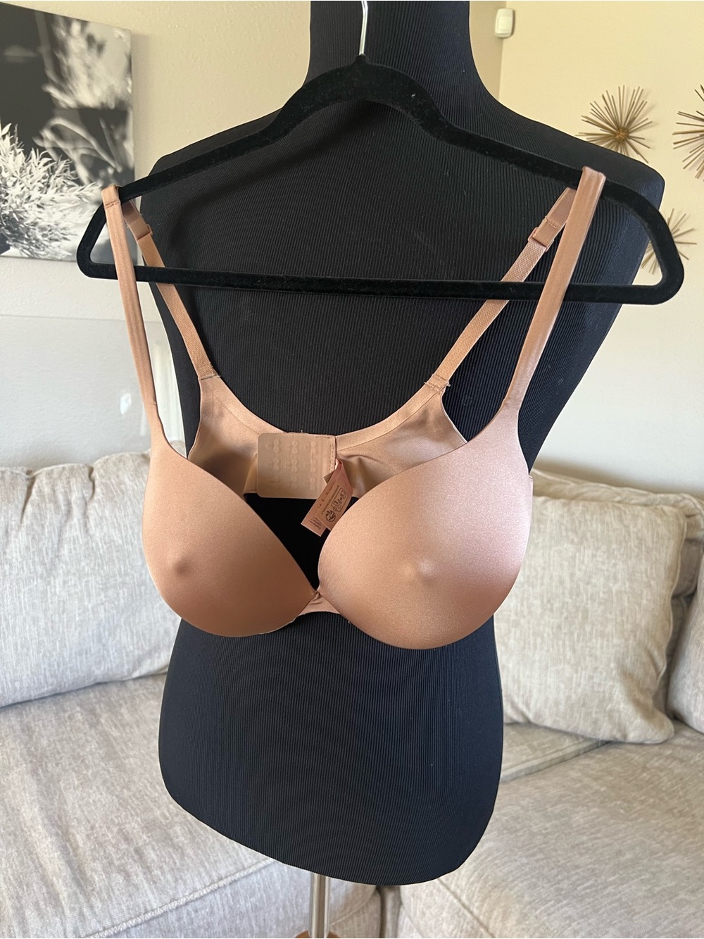 SKIMS Nude T-Shirt Bra in Warm Tan